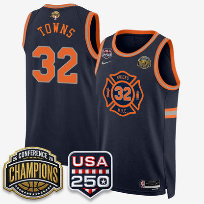 New York Knicks 2026 NBA Eastern Conference Champions City Edition Jersey - Stitched
