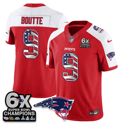 New England Patriots America Edition Vapor Jersey V2- Stitched