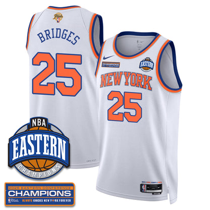 New York Knicks 2026 NBA Eastern Conference Champions City Jersey - Stitched