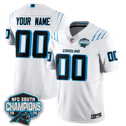 Carolina Panthers Fangear Edition Vapor Custom Jersey - Stitched