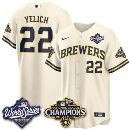MIL 2026 NL Champions Vapor Jersey - Stitched - NQD