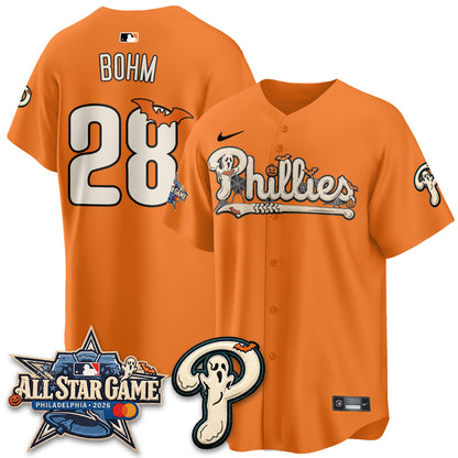 Philadelphia Phillies Halloween 2026 Vapor Limited Jersey - Stitched