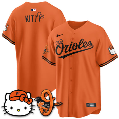 Baltimore Orioles x Meow KT Vapor Premier Limited Jersey - Stitched