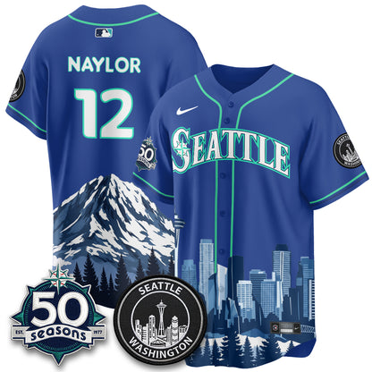 Seattle Mariners City Edition Vapor Jersey - Stitched