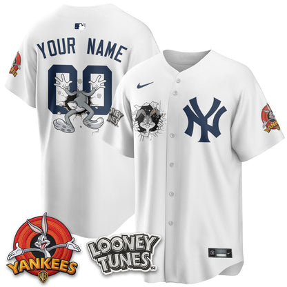 NYY x Bunny Vapor Limited Custom Jersey V3- Printed