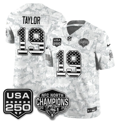 Chicago Bears 2026 Salute to Service Edition Vapor Jersey - Stitched (2)
