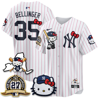 New York Yankees Meow KT 2026 Vapor Limited Jersey - All Stitched