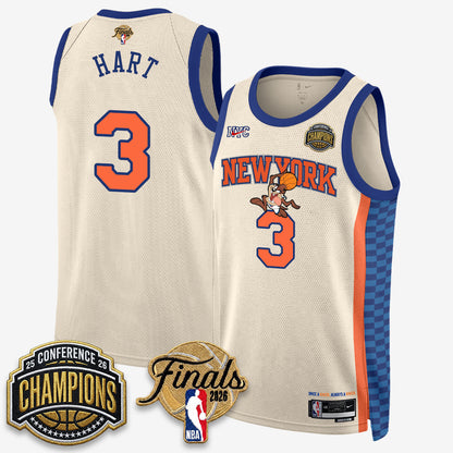 New York Knicks 2026 NBA Eastern Conference Champions x Taz Vapor Jersey - Stitched