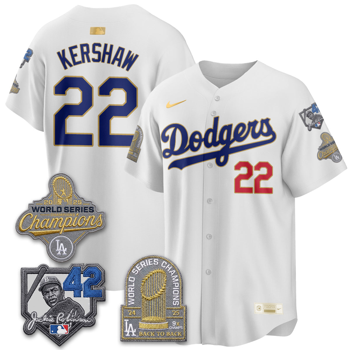 LAD 2026 Jackie Robinson New Era Vapor Limited Jersey - Stitched
