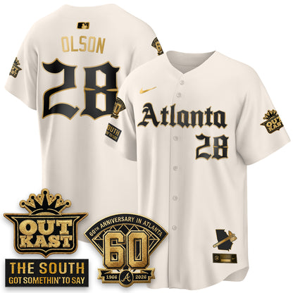 Atlanta Braves 2026 Gothic Edition Vapor Limited Jersey - All Stitched