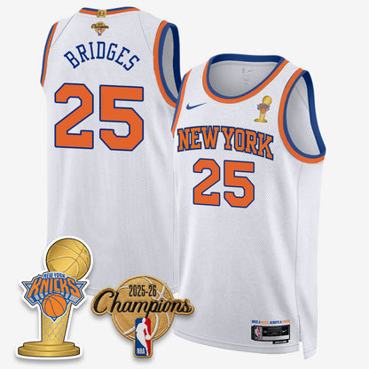 New York Knicks 2026 Basketball Champions Vapor Jersey - Stitched