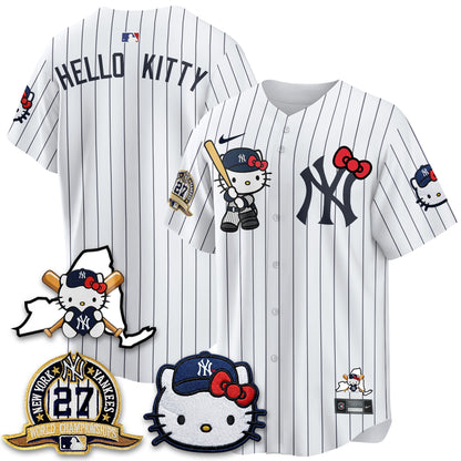 New York Yankees Meow KT 2026 Vapor Limited Jersey - All Stitched