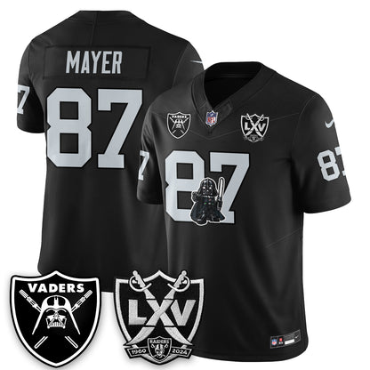 Las Vegas Raiders x Dark Lord Edition Vapor Jersey - Stitched