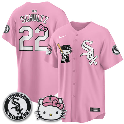 Chicago White Sox x Meow KT Vapor Jersey - Stitched