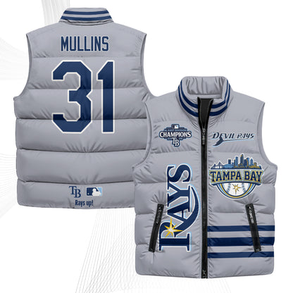 Tampa Bay Rays "Devil Rays" Puffer Vest - Printed