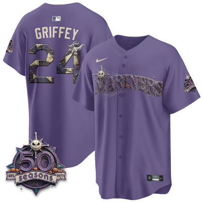 Seattle Mariners Nightmare Edition Vapor Limited Jersey - Printed