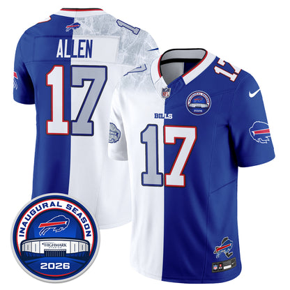 Buffalo Bills 2026 Split Edition Vapor Jersey - Stitched