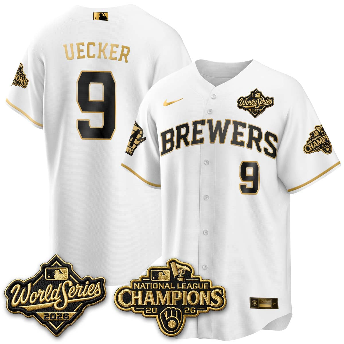 MIL 2026 NL Champions Vapor Jersey - Stitched - NQD