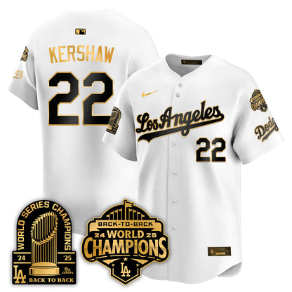 LAD Gold Collection Vapor Limited Jersey - 9x & B2B Champs - All Stitched