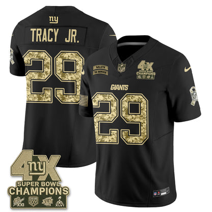 New York Giants 2026 Salute To Service V2 Vapor Jersey - Stitched-NQD