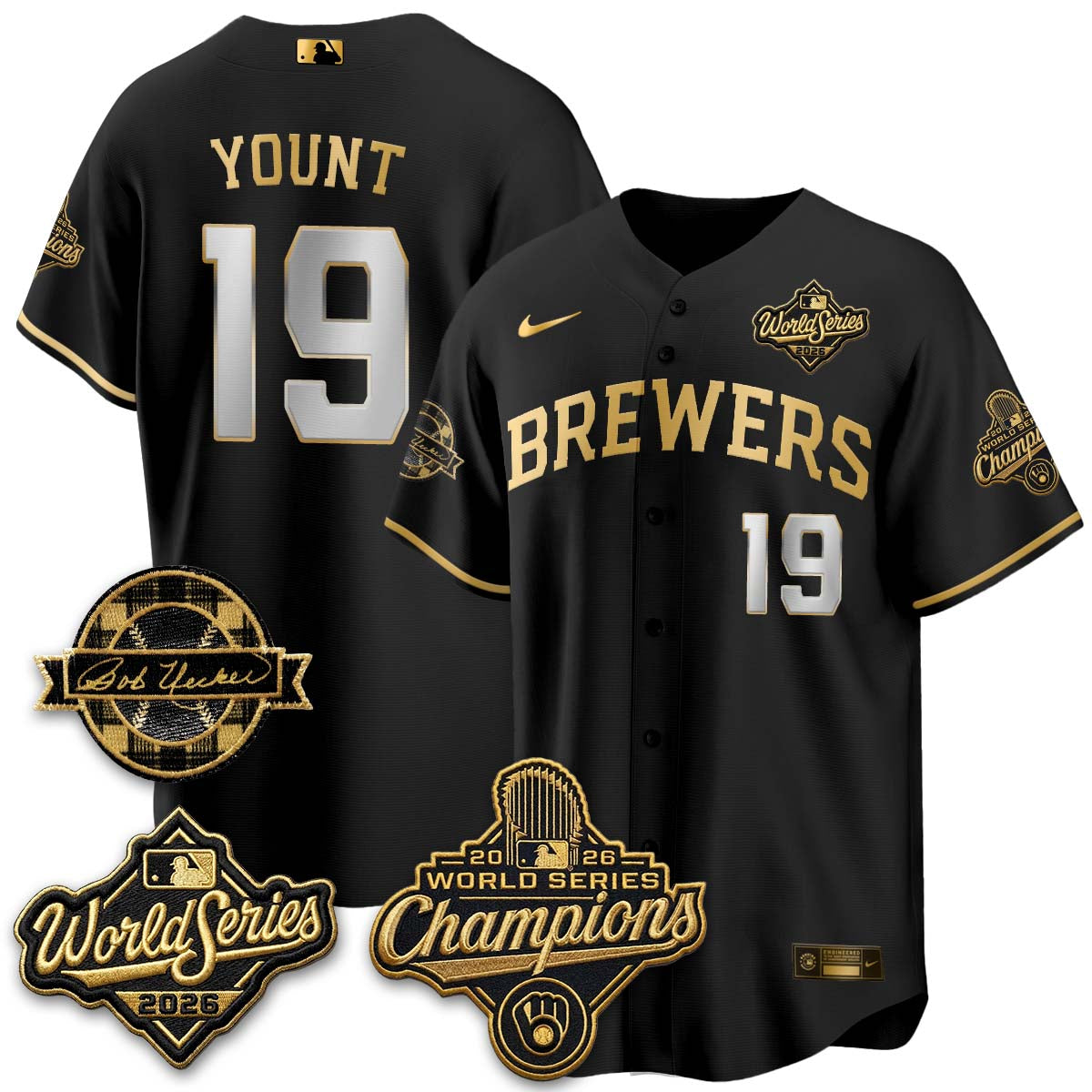 MIL 2026 WS Champions - Bob Patch Vapor Edition - Stitched-NQD (NAV9)
