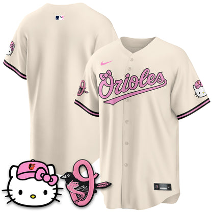 Baltimore Orioles x Meow KT Vapor Premier Limited Jersey - Stitched