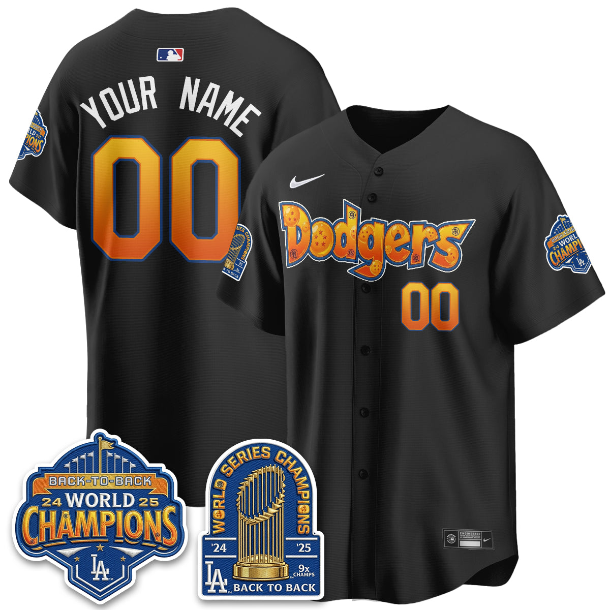 Los Angeles Dodgers x DB Night 2026 Vapor Custom Jersey V2- Stitched