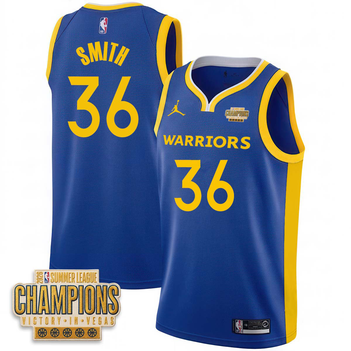 Golden State Warriors 2026 Summer League Vapor Jersey - Stitched