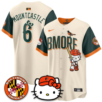Baltimore Orioles x Meow Kitty Vapor Premier Limited Jersey - Stitched