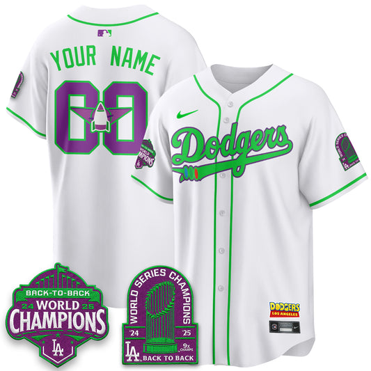 Los Angeles Dodgers 2026 Space Ranger Vapor Limited Custom Jersey - Stitched