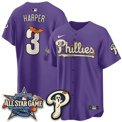 Philadelphia Phillies Halloween 2026 Vapor Limited Jersey - Stitched