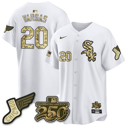 Chicago White Sox Armed Force Day 2026 Vapor Limited Jersey - Stitched