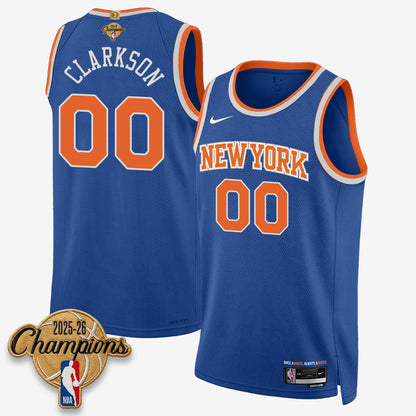 New York Knicks 2026 Basketball Champions Vapor Jersey V2- Stitched