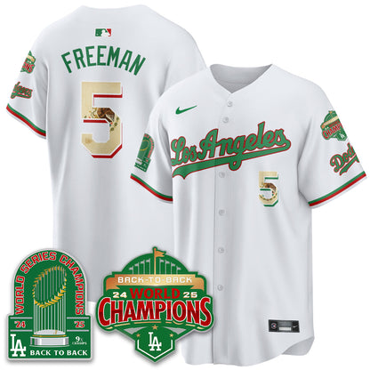 LAD Mexico Vapor Limited Jersey - 9x & B2B Champs - Stitched