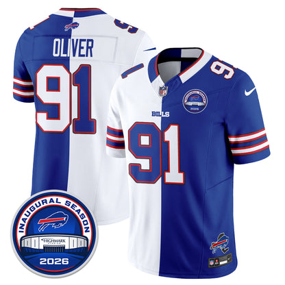 Buffalo Bills 2026 Split Edition Vapor Jersey - Stitched