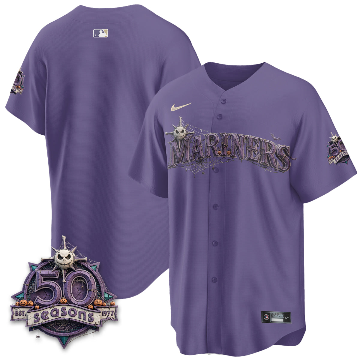 Seattle Mariners Nightmare Edition Vapor Limited Jersey - Printed