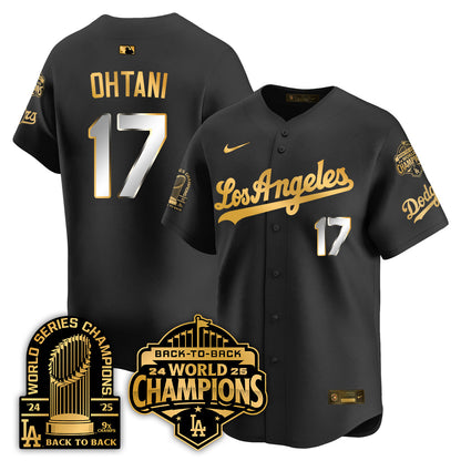 LAD Gold Collection Vapor Limited Jersey - 9x & B2B Champs - All Stitched