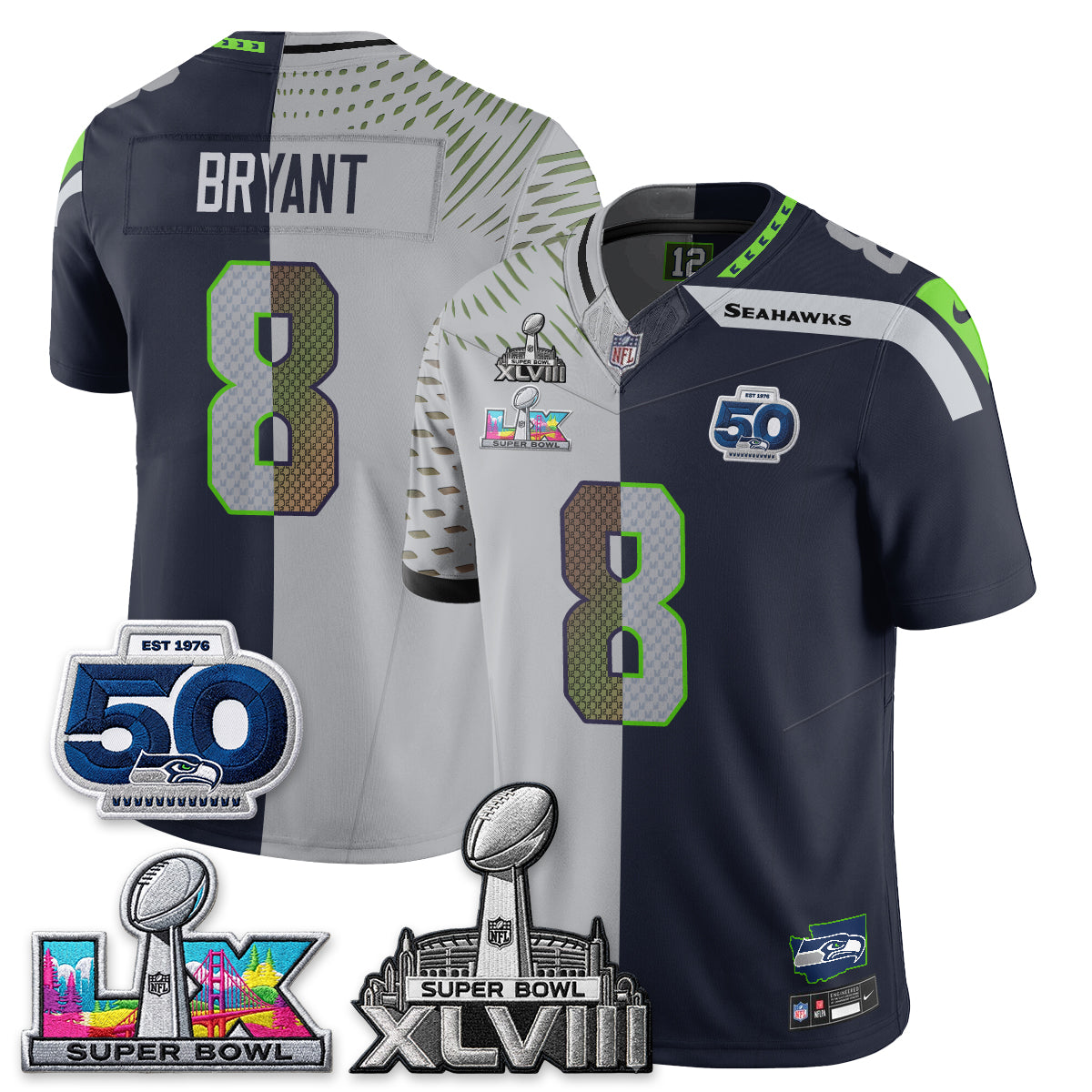 SEA SB LX Champs Split Edition Vapor Jersey - Stitch-NQD