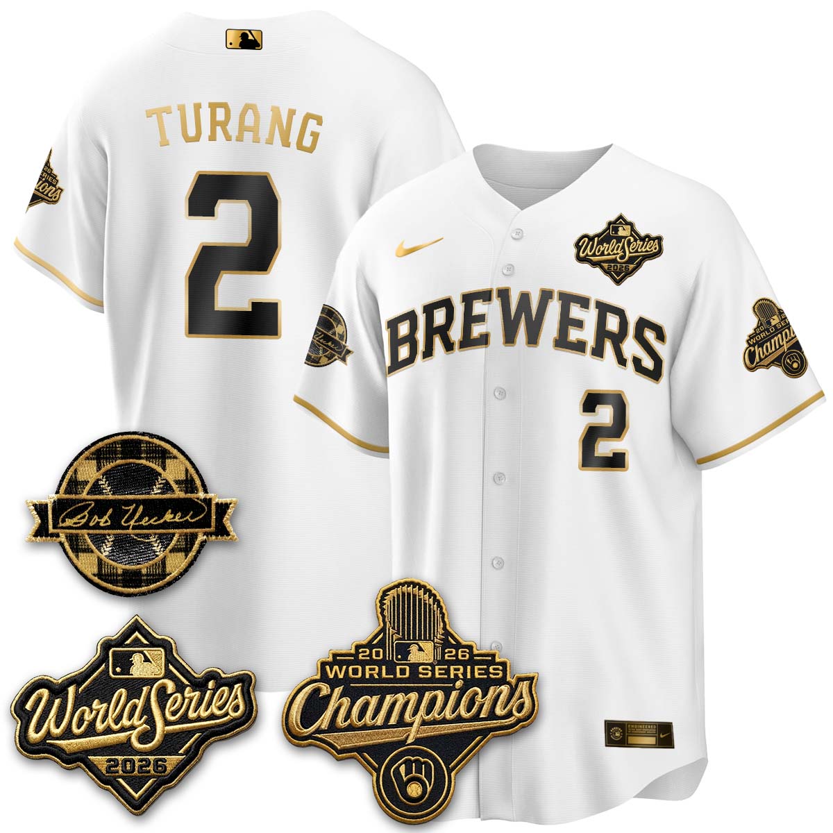 MIL 2026 WS Champions - Bob Patch Vapor Edition - Stitched-NQD (NAV9)