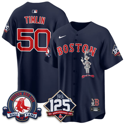 Boston Red Sox x Bunny Vapor Premier Limited Jersey - Stitched