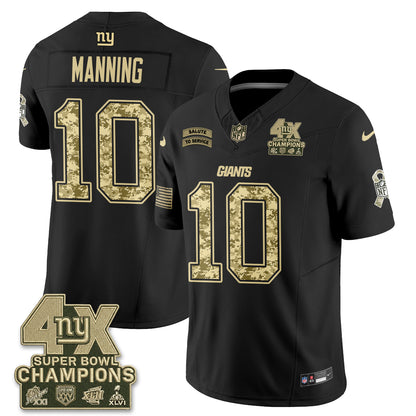 New York Giants 2026 Salute To Service V2 Vapor Jersey - Stitched-NQD