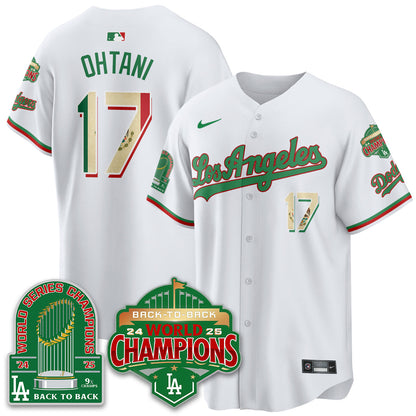 LAD Mexico Vapor Limited Jersey - 9x & B2B Champs - Stitched
