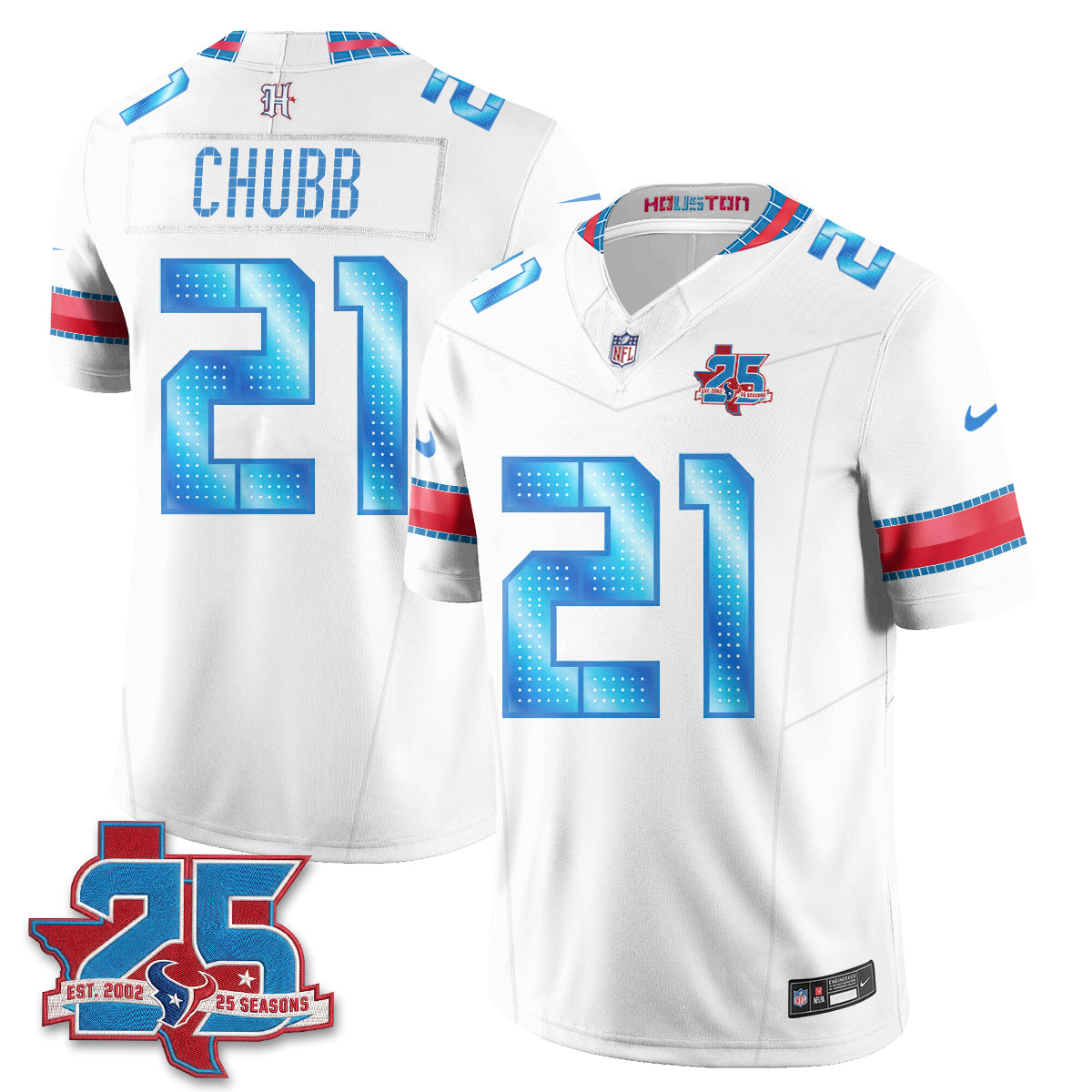 Houston Texans 2026 Rivalries Vapor Jersey - Stitched (7)