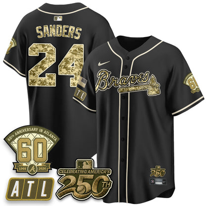 Atlanta Braves Armed Forces Day 2026 Vapor Limited Jersey - All Stitched