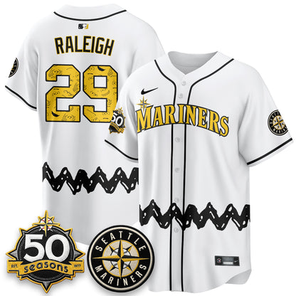 Seattle Mariners x P-Nuts Vapor Limited Jersey - Stitched