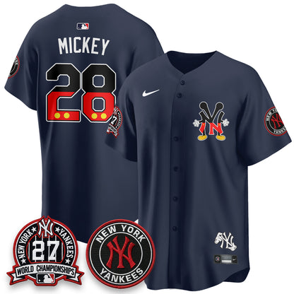 New York Yankees x Mouse Vapor Limited Jersey - Stitched