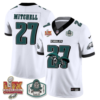 Philadelphia Eagles x Green Cape Villain Edition Vapor Jersey - Stitched