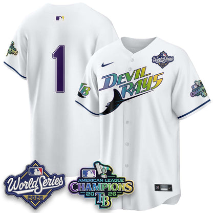 TB - 2026 AL Champions Vapor Jersey - Stitched - NQD (city)