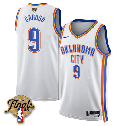 Oklahoma City Thunder 2026 NBA Western Conference Champions Vapor Jersey V2- Stitched