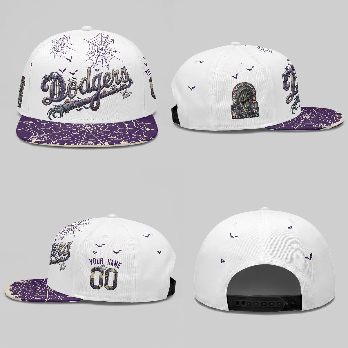 LAD Nightmare Personalized Snapback Cap - Printed